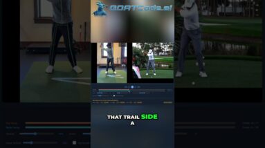 Compare Your Golf Swing To Tiger Woods With This AI Tool! #shorts