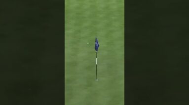 A SHOT ONLY A FEW CAN PULL OFF. Under playoff pressure — Bryson steps up with the Krank Fire 3 wood.