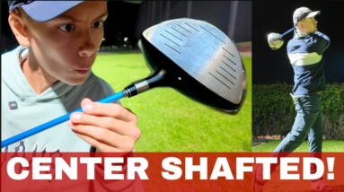 Center Shafted Driver! TESTED! Better Than ANYTHING??? #golf