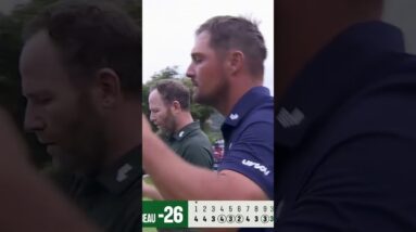 CLUTCH WHEN IT MATTERS - Bryson drains it on 18 to force the playoff.