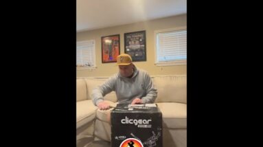 Introducing the New Click Gear 4.5 Push Cart #shorts