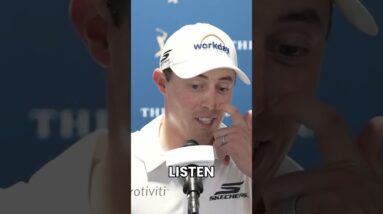 Matt Fitzpatrick On TPC Sawgrass Crowds