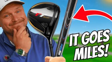 Putting Bryson's JUMBOMAX Grip On My Driver Is A GAME CHANGER!