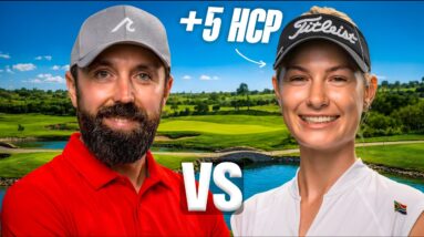 She's one of the BEST golfers I've played! (+5 HCP)