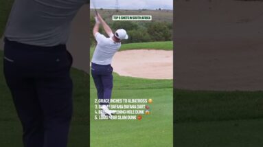 Top 5 shots in South Africa… and Bryson DeChambeau takes #1.