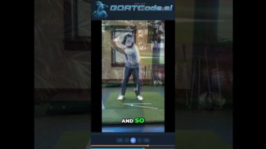 Unlock Your Golf Swing: Master Trail Side Loading & Hand Speed! #shorts
