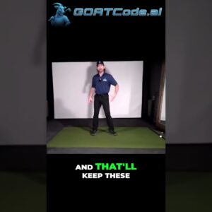 Golf Swing Feel: Simple Setup & Rotation for Power #shorts