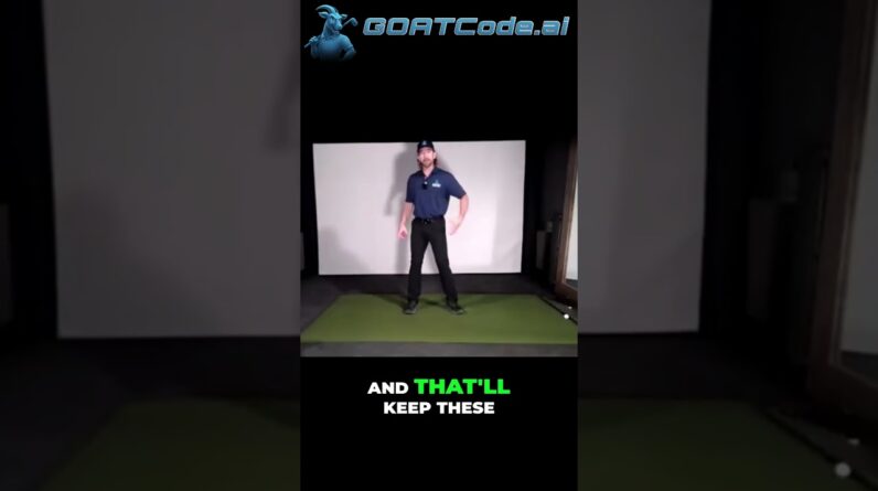 Golf Swing Feel: Simple Setup & Rotation for Power #shorts