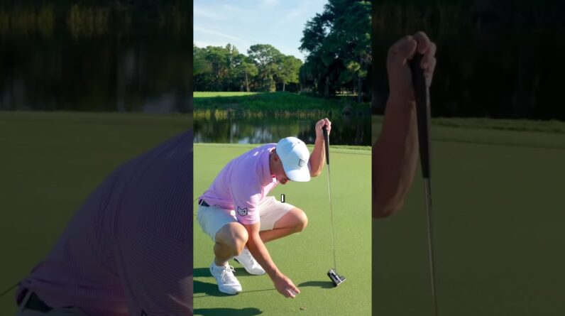 I gave Bryson DeChambeau a grooveless wedge 👀