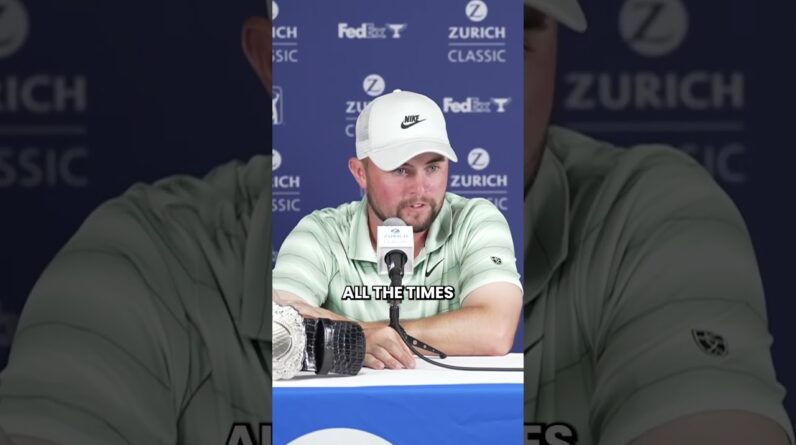 From Hallamshire Golf Club in Sheffield to the winner’s circle on the PGA Tour!