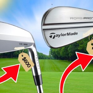 My BUDGET Takomo 301 Irons vs RORY'S TaylorMade Irons!