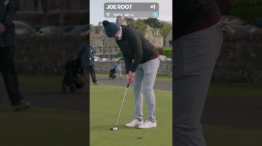 Play the final three holes of The Old Course with Joe Root!