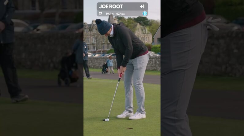Play the final three holes of The Old Course with Joe Root!