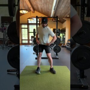 What does coil around lead hip mean in golf swing