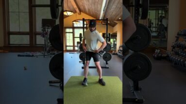 What does coil around lead hip mean in golf swing