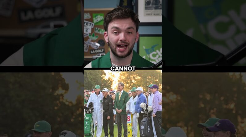 Winning The Masters comes with some pretty tasty perks!