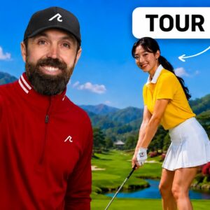 Can I Beat a Female Tour Pro from the same tees?