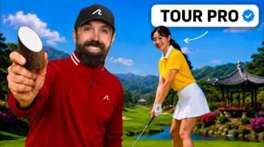 Can I Beat a Female Tour Pro from the same tees?