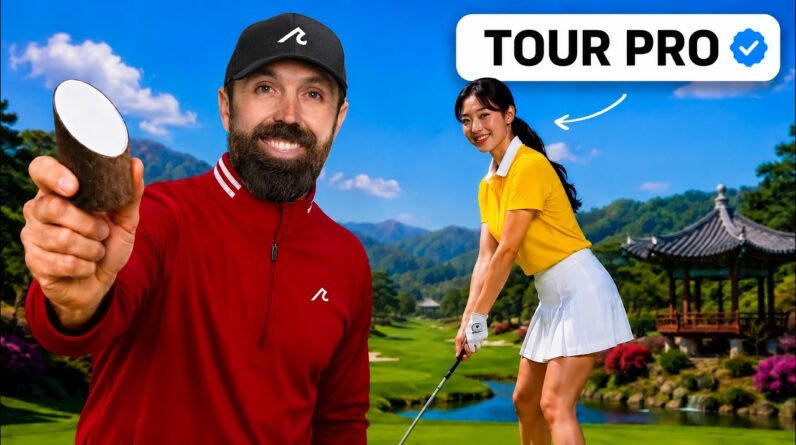 Can I Beat a Female Tour Pro from the same tees?