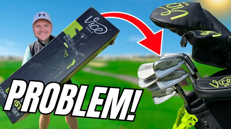 I Got The UPGRADED Vice Golf Package Set - There's A BIG ISSUE!?