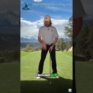 Master Your Golf Swing: Ground-Up Power Sequence #shorts