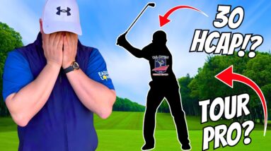 Taking On A US OPEN Playing Tour Pro & A TOTAL BEGINNER (Rubbish!?)