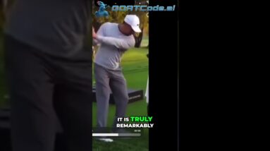 Tiger Woods' Simple Golf Swing: The Core Secret #shorts