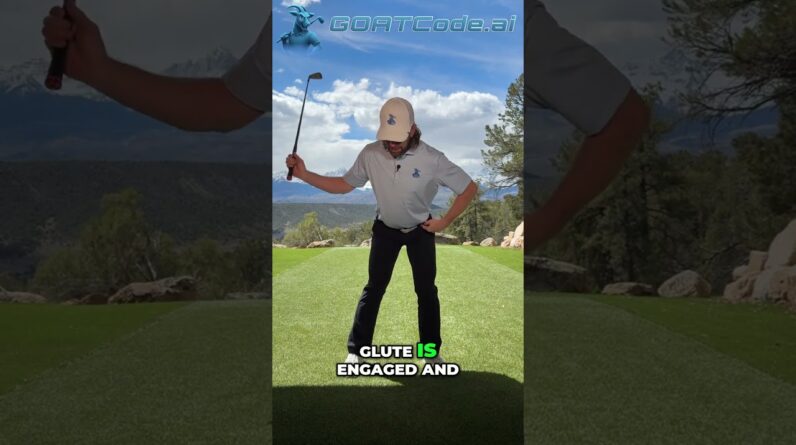 Unlock Your Golf Swing: Glute Activation Secrets Revealed #shorts