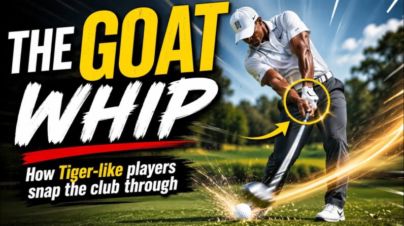 How the GOATs Like Tiger Woods Whipped the Club in the Golf Swing