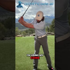 Master Your Golf Swing: The WHIP Score Secret Revealed! #shorts