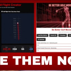 These TWO FREE TOOLS I made will change how you look at GOLF forever #golf