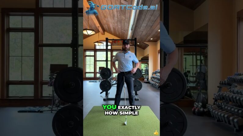 Unlock Your Golf Swing: The ONE Secret to a Powerful Start! #shorts