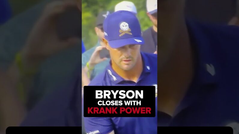 Bryson DeChambeau Blasts a 326-Yard Krank FIRE PRO TOUR Drive to Close Round 4 at LIV Indianapolis