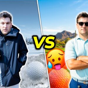 Do Cold or Hot Golf Balls Travel Further?
