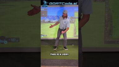 Fix Your Golf Swing: The Hip Drop Mistake! #shorts