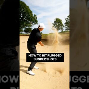 How to hit a plugged bunker shot!