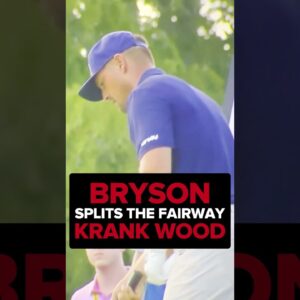 Bryson DeChambeau Splits the Fairway With a Krank Fairway Wood in Round 4 at Indianapolis