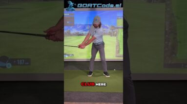 Unlock Your Golf Swing: Relax Arms, Drive with Hips! #shorts
