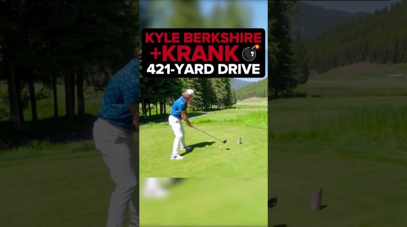 Kyle Berkshire + Krank Formula FIRE PRO TOUR Smokes a 421-Yard Drive on a 618-Yard Hole