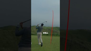 Using Hickory golf clubs at Royal Portrush 😳⛳️