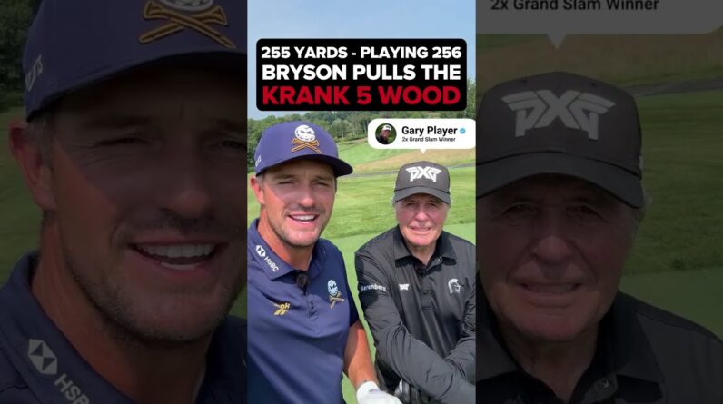 Gary Player Doubts Bryson’s Krank 5-Wood — Then Bryson Then Bryson Sends It