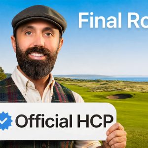 You WON’T believe what my Official handicap is…
