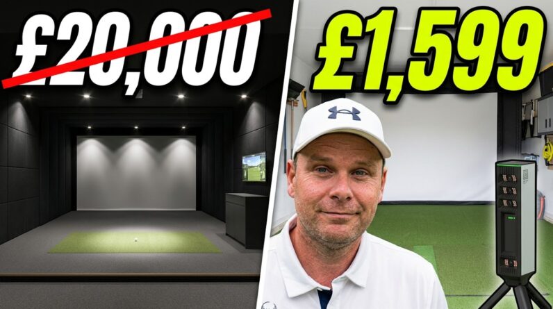 He Built A PRO Golf Home Simulator ON A BUDGET!