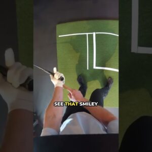 The glove smiley-face release drill #shorts