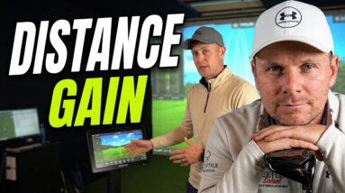 This Golf Lesson Gained Me 7mph! I HIRED HIM FULL TIME!