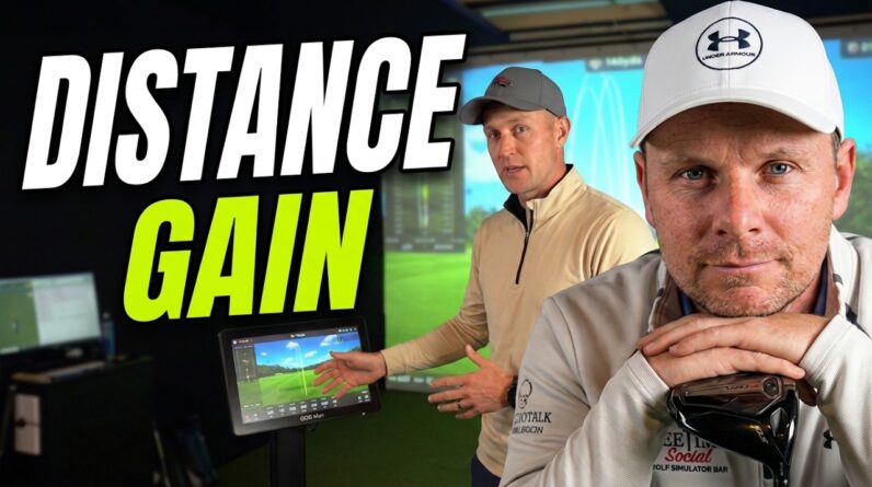 This Golf Lesson Gained Me 7mph! I HIRED HIM FULL TIME!
